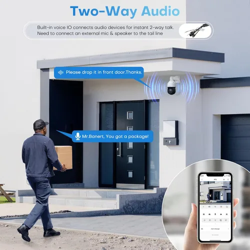 Miniatura 6 de 4K PTZ PoE IP Cámara Cúpula de Alta Velocidad para Exteriores - Zoom Óptico de 25x (5-125mm), Seguimiento Automático PFA, Detección de Cara IVS