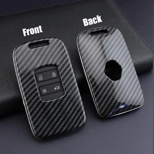 Miniatura 6 de Funda para llave compatible con Renault Kadjar Koleos Clio Scenic Megane Duster Sandero Twingo - Carcasa para llaves de coche, cadenas