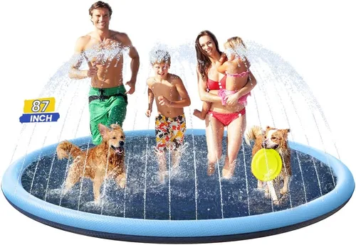 PETOCAT Almohadilla antideslizante para perros, para piscina, extra grande, para niños, perros, bebés, piscina de verano al aire libre, juguete