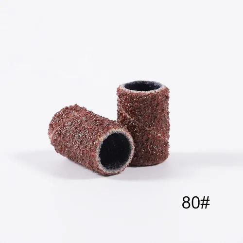 Miniatura 4 de Bandas de lijado – Bandas de lijado para arte de uñas – Yimart 210 unids/caja 80# 120 # 180# Bandas de lijado de uñas eléctricas para máquina