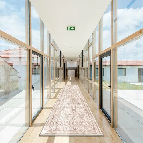 Miniatura 18 de Vaukki - Alfombra de pasillo, suave y peluda, alfombra antideslizante lavable, para lavandería, cocina, granja, baño, entrada y dormitorio