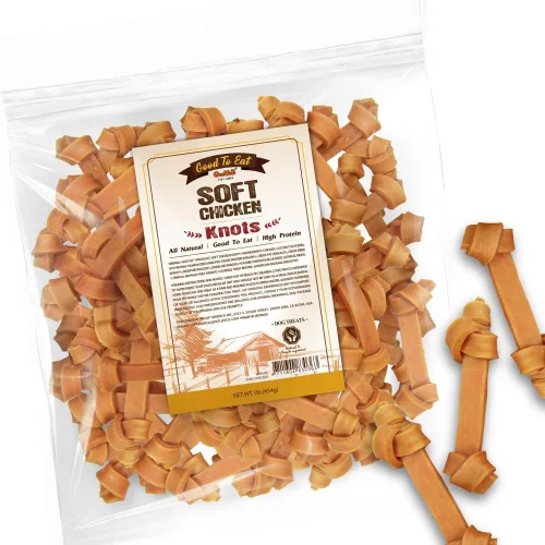 Miniatura 9 de Gootoe Golosinas para perros, carne seca de pollo para perros, golosinas de entrenamiento para perros; alta en proteínas, sin gluten