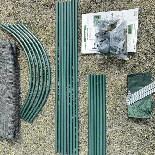 Miniatura 8 de Gallinero portátil para gallinero, casa de aves de corral, red de jardinería al aire libre, recinto fácil de instalar para animales pequeños
