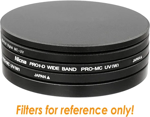 Miniatura 3 de Fotasy Tapa de filtro de metal, aleación de aluminio, apilamiento delgado para filtro UV CPL Fader ND de 1.594 in