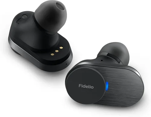 Auriculares inalámbricos Philips Fidelio T1 con cancelación activa de ruido Pro+, calidad de audiófilo, color negro