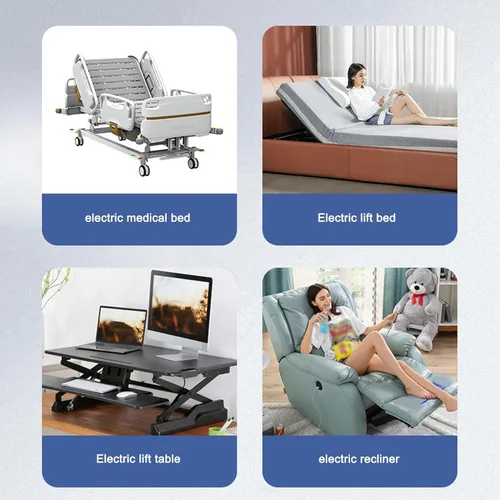 Miniatura 8 de Garosa Controlador reclinable, cama elevadora, control remoto IP66, silla elevadora eléctrica, controlador de mano con enchufe de 8 pines, cable