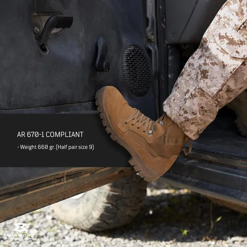 Miniatura 5 de GARMONT TACTICAL T8 Bifida Military Combat Boots for Men and Women, Army, Air Force, AR670-1 Compliant Footwear, Suede Leather, Multi-Terrain Shoes