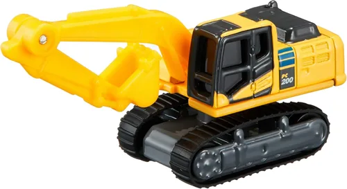 Takara Tomy Tomica No. 9 Komatsu Excavadora hidráulica, tipo PC200-10 (caja), mini coche, juguete, macho de 3 años, en caja, normas de seguridad de