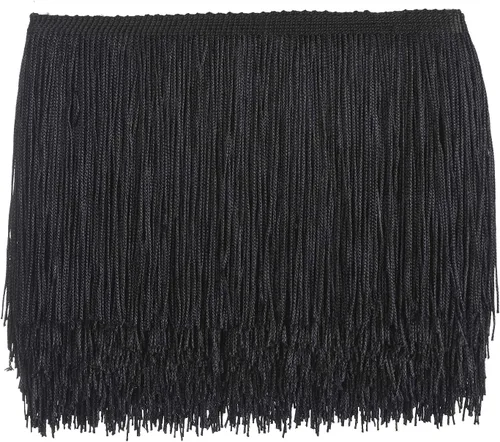 Miniatura 16 de AWAYTR Ribete de Flecos para Costura de 10 Yardas - 6 pulgadas de Ancho con Borlas para Manualidades DIY, Ropa y Decoración de Vestidos