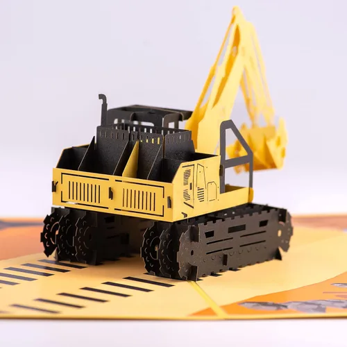 Miniatura 6 de DEVINE - Tarjeta emergente con sobre (8 x 6 pulgadas), tarjeta de cumpleaños 3D para niños, nieto, tarjetas de felicitación desplegables, tarjetas