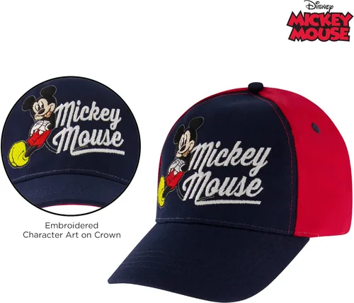 Miniatura 3 de Disney Boys Baseball Cap Mickey Mouse Adjustable Toddler Hat Ages 2-4 Or Boy Hats for Kids Ages 4-7