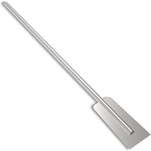 Quality Industries - Paleta mezcladora de acero inoxidable de 48 pulgadas, herramienta de agitación comercial resistente para ollas grandes,