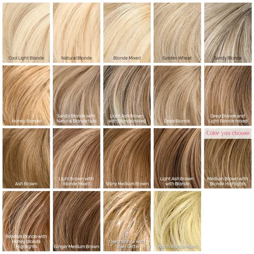 Miniatura 5 de HOOJIH - Extensiones de cabello superlargas estilo rodete alborotado, cabello recogido, pelo ondulado, cola de caballo con banda elástica