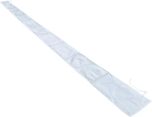 Miniatura 7 de Sandbaggy Bolsas de arena de tubo vacío de 25 pies con protección UV Ayuda a construir casas Earthbag más rápido Bolsa de arena protege hogares