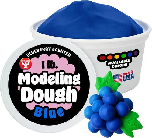 Miniatura 18 de Hygloss Masa de Modelado para Jugar para Niños – Masa Sensorial Segura y No Tóxica para Artes y Manualidades – Tubo de 1 lb – Arcilla de Jugar