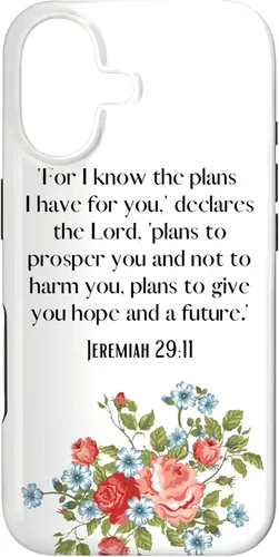 Miniatura 32 de iPhone 13 Pro Max Sé los planes que tengo para ti, dice el Señor Jeremías 29:11