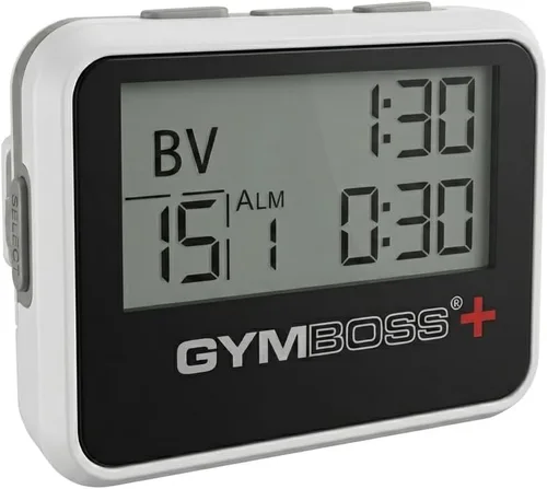 Miniatura 8 de Gymboss Temporizador de intervalos Plus y cronómetro (violeta/rosa)