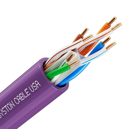 Miniatura 20 de Syston Cable Technology Cable de Internet Ethernet Cat6e – 10 pies, 600 MHz 23AWG de alambre de cobre sólido desnudo apto