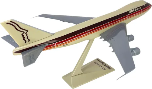 Miniatura 3 de PEOPLExpress 747-100/200 Escala 1:250 - Modelo de avión de plástico a presión - Réplica coleccionable de aviones PEOPLExpress Airlines - Parte #