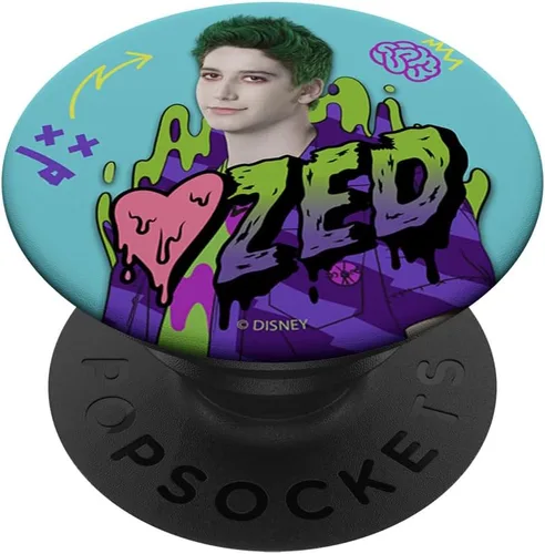 Miniatura 6 de Disney Zombies Zed Portrait PopSockets MagSafe PopGrip para iPhone