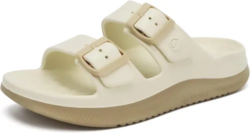 Miniatura 8 de ONCAI Womens Recovery Sandals with Arch Support Plantar Fasciitis Orthotic Adjustable Buckle Open Toe Thick Cushion Outdoor Girls Sport Slides