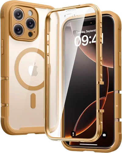 Miniatura 76 de Diaclara - Funda compatible con iPhone 11, carcasa resistente de cuerpo completo con protector de pantalla integrado sensible al tacto y Transparente