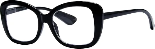 Eyekepper Gafas de lectura elegantes para las mujeres de gran tamaño lectores - Negro +2.75
