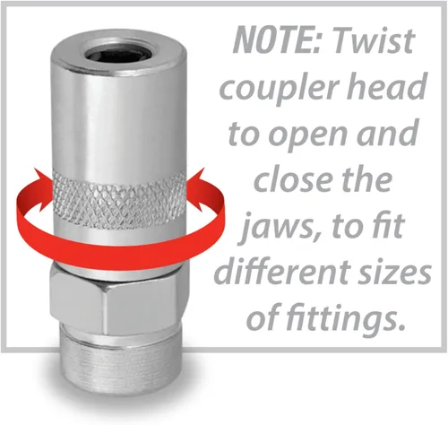Miniatura 3 de Performance Tool W54197 Pistola de engrase de 3 onzas con manguera flexible