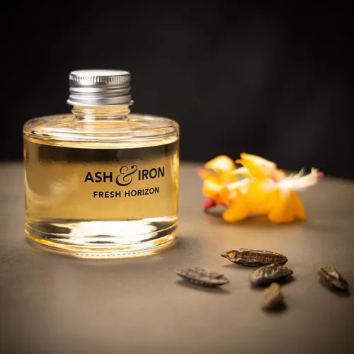 Miniatura 4 de Difusor de varillas de lujo para el hogar y el baño – Ash & Iron Fresh Horizon, Crisp Alpine Air & Cactus Blossom, 4.2 fl oz, 3-5 meses de duración