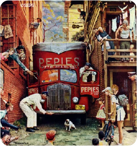 Miniatura 10 de ARCANE VAULT - Saturday Evening Post™, Imán de madera Rosie The Riveter, cortado con láser, abedul recubierto de ultravioleta, decoración del hogar