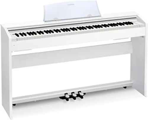 Miniatura 3 de Casio Privia PX-770 - Piano digital de consola con 88 teclas pesadas Teclas de acción de martillo escaladas Tri-Sensor II Fuente de sonido AiR