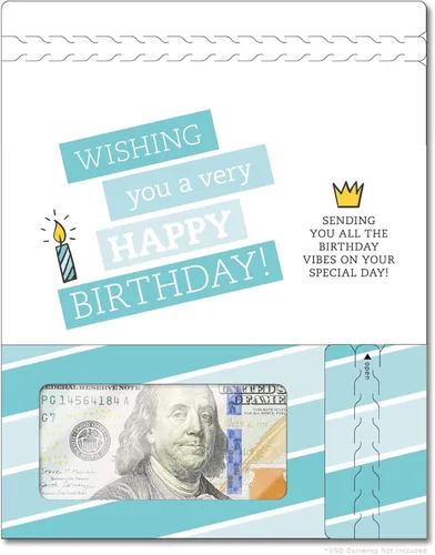 Miniatura 37 de Tarjeta de boda, con dos aperturas de tira para desgarrar, con ventana de plástico transparente que deja ver dinero, cheques o tarjetas de regalo