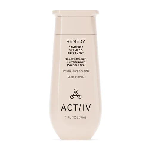 ACTIIV Remedy Dandruff Shampoo Treatment | Relieves Dryness & Flakes, Soothes Scalp Irritation, Supports Healthy Hair & Scalp, Plant-Based,