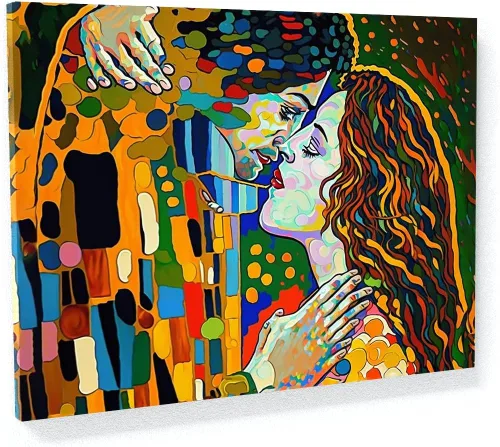 Miniatura 25 de Sense Canvas Pop Art The Starry Night 20 - Lienzo decorativo para decoración del hogar, póster grande de 40 x 30 pulgadas, 0.75 pulgadas