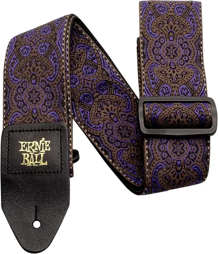 Miniatura 22 de Ernie Ball Correa de guitarra Jacquard, azul Albuquerque (P04609)