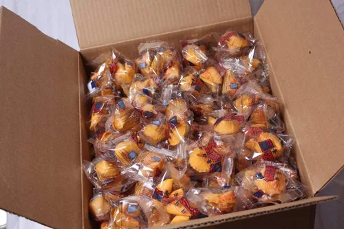 Miniatura 2 de Shop&Save Galletas de la fortuna envueltas individualmente frescas, perfectas para aperitivos, almuerzo, picnic, cumpleaños, graduación, fiestas