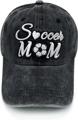 Miniatura 6 de Waldeal Gorra de béisbol bordada ajustable para mamá, gorra de béisbol lavada para papá