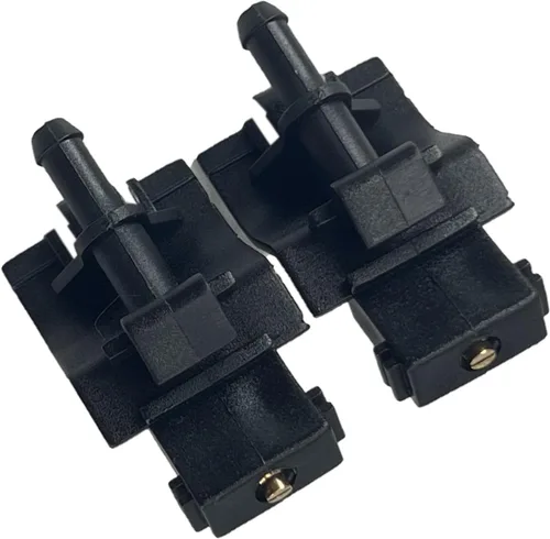 Miniatura 8 de 2 boquillas para limpiaparabrisas delantero de automóvil, repuesto de cubierta de boquilla de agua 85381-30110 85381-12300, kit de limpieza