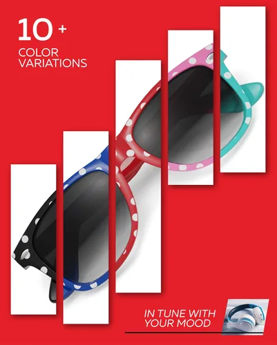 Miniatura 6 de Retro Rewind Gafas de sol vintage a la moda de lunares para mujer UV400