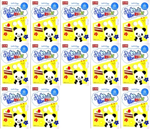 Miniatura 8 de YACHIYO DAISO - Paquetes ligeros y esponjosos de arcilla suave (juego de 2, blanco)