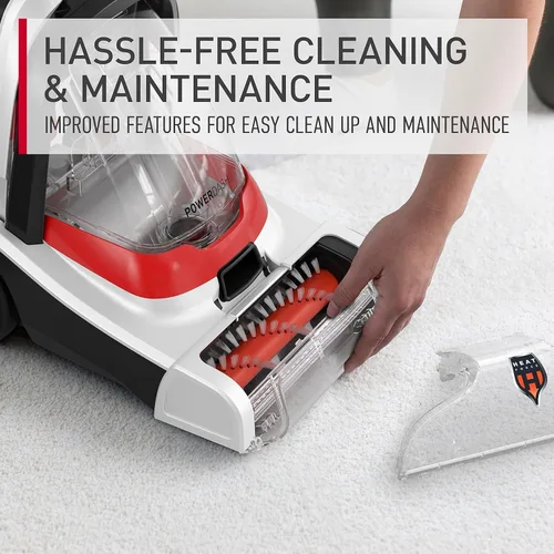 Miniatura 9 de Hoover PowerDash Pet + Máquina limpiadora compacta de alfombras, FH50704V + solución de limpieza diaria de alfombras de 64 onzas, champú de limpieza