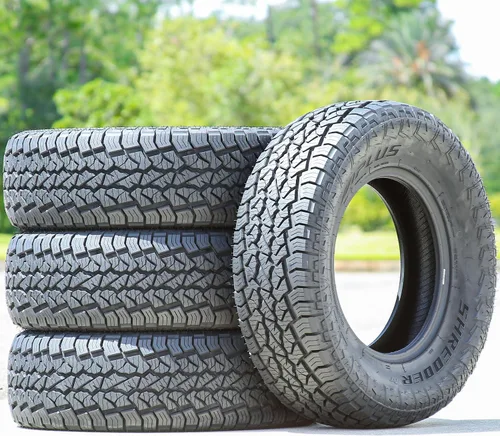 Juego de 4 neumáticos radiales Aplus Shredder AT Truck/SUV A/T todoterreno 235/70R16 235/70/16 235/70-16 106T Rango de carga SL 4 capas BSW Pared