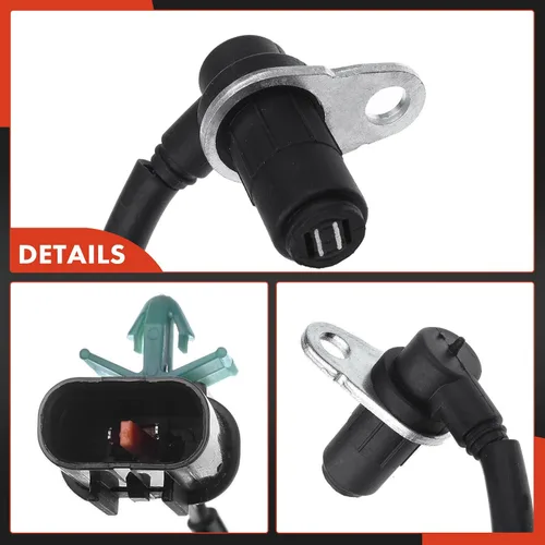 Miniatura 7 de A-Premium Sensor de velocidad de rueda ABS trasero izquierdo – Compatible con modelos Mitsubishi – Montero 2001 2002 2003 2004 2005 2006