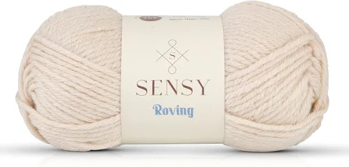 Miniatura 97 de Sensy Roving - Ovillo de lana multicolor, 3.5 onzas, 132 yardas, calibre 5, voluminoso (otoño)