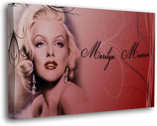 Miniatura 17 de SpiritualHands Marilyn Monroe - Lienzo decorativo para pared y póster – Decoración femenina moderna de maquillaje femenino, impresión de moda