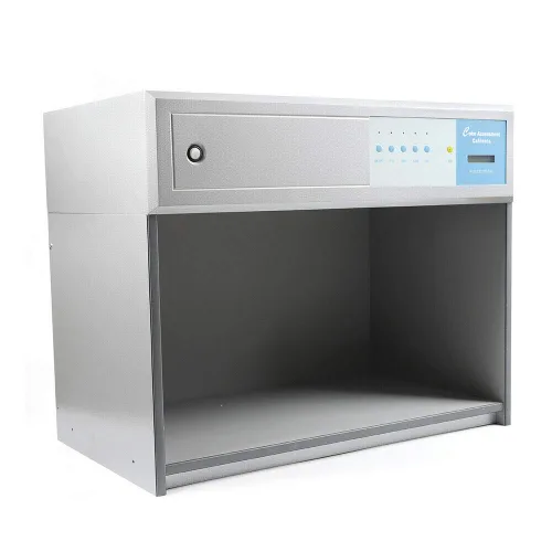 Gabinete profesional a juego de 4 fuentes de luz con luces de tira LED, máquina de caja de luz de evaluación de color controlada por RGB inteligente