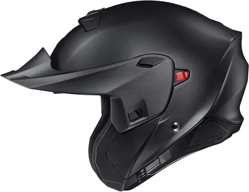 Miniatura 6 de ScorpionEXO GT930 - Casco integral de motocicleta Transformer para adultos con bolsillos para altavoces con Bluetooth, aprobado por DOT y ECE, Negro