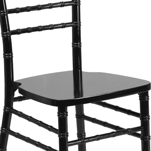 Miniatura 9 de EMMA + OLIVER Silla Chiavari de madera negra