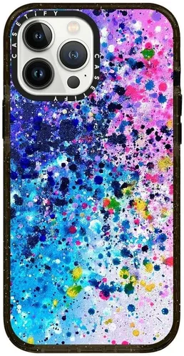 Miniatura 140 de Funda Impact de CASETiFY para iPhone 13 Pro Max con Magsafe - Estuche Claro Cuento de Invierno - Claro Negro Estuche transparente Winter Tale