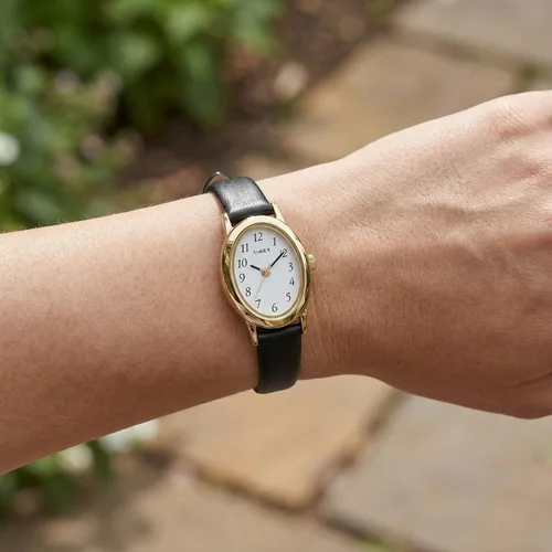 Miniatura 4 de Timex Cavatina - Reloj para mujer, esfera de nácar con caja dorada